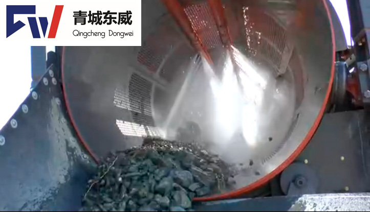 滾筒式選金機,滾筒篩沙金設備,移動選金滾筒篩